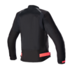 ELOISE V2 WOMENS AIR JACKET - BLACK DIVA PINK - 1839 - B