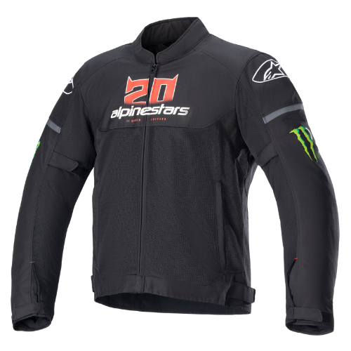 FQ20 T-SPS AIR MONSTER JACKET - BLACK RED FLUO WHITE - 1225 - F