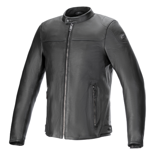 BLACKTRACK LEATHER JACKET - BLACK - 1100 - F
