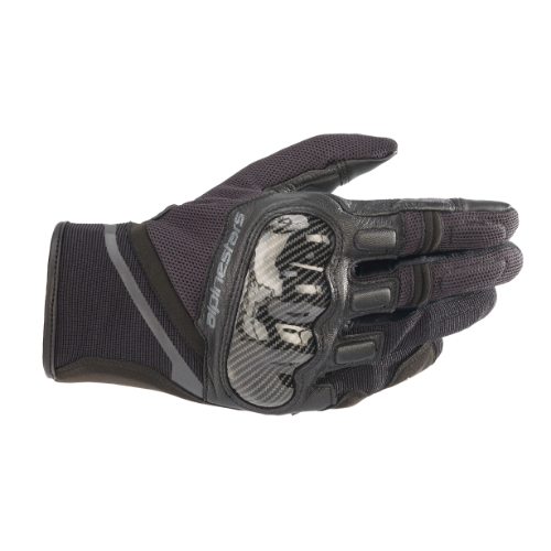 CHROME GLOVES - BLACK TAR GRAY - 1169 - O