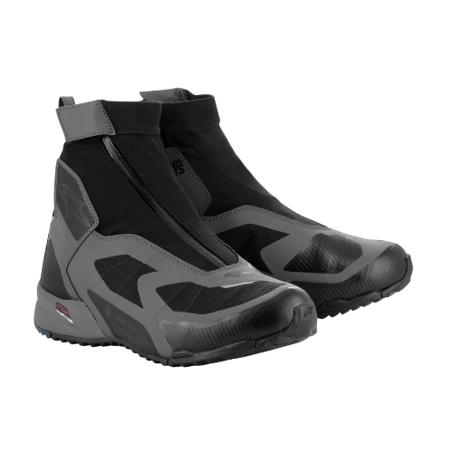 CR-8 GORETEX SHOES - BLACK DARK GRAY PETROL BLUE - 1285 - F