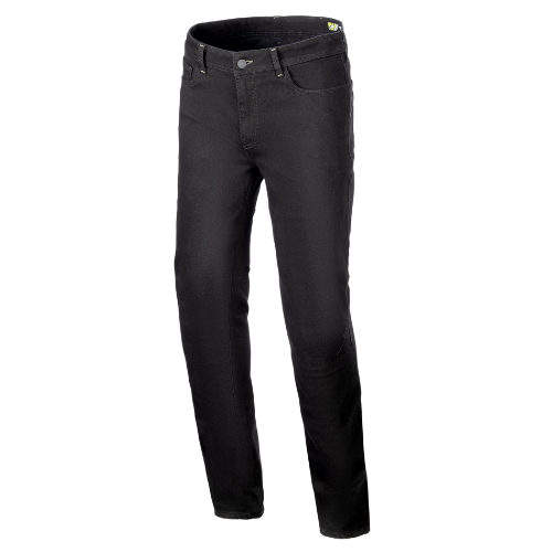 CULT-8 STRETCH DENIM PANTS - BLACK RINSE - 1202 - F