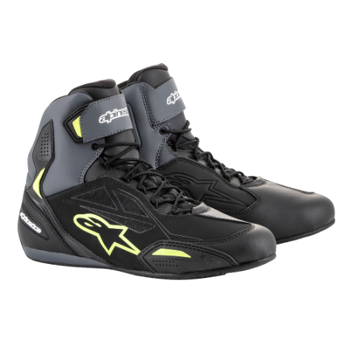 FASTER-3 DRYSTAR SHOE - BLACK GRAY YELLOW FLUO - 175 - F