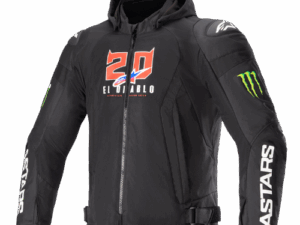 FQ20 ZACA AIR MONSTER JACKET - BLACK WHITE RED - 12