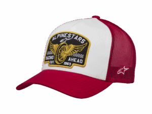 HERITAGE PATCH TRUCKER HAT - RED WHITE - 2030
