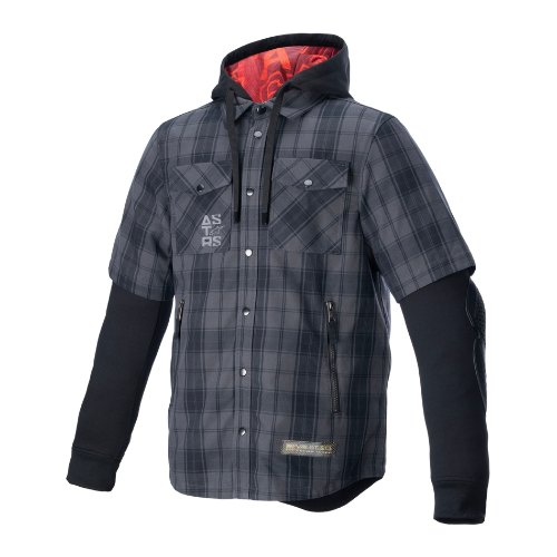MO.ST.EQ TARTAN SHIRT - TAR GRAY - 9610 - F
