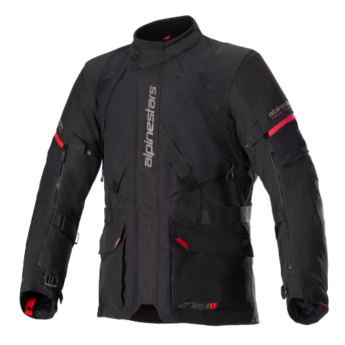 MONTEIRA DRYSTAR XF JACKET -BLACK BRIGHT RED - 1303 - F