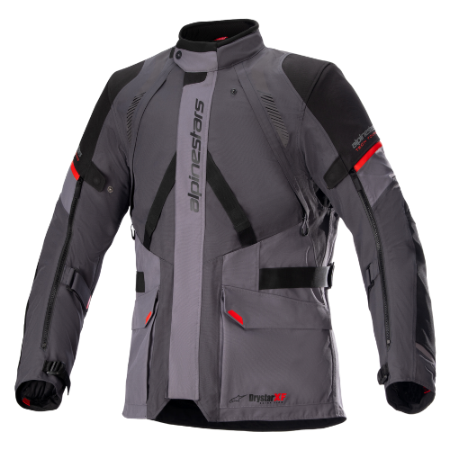 MONTEIRA DRYSTAR XF JACKET - DARK GRAY TAR GRAY BRIGHT RED - 9063 - F