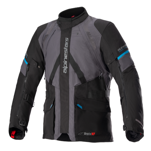 MONTEIRA DRYSTAR XF JACKET - TAR GRAY BLACK METHYL BLUE - 9617 - B (2)
