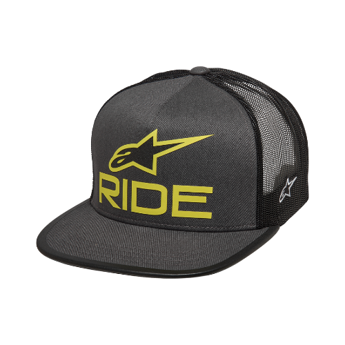 RIDE 4.0 TRUCKER HAT - BLACK - 1871