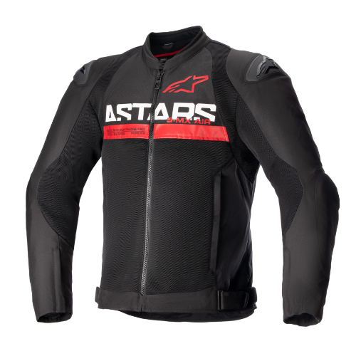 SMX AIR JACKET - BLACK BRIGHT RED - 1303 - F