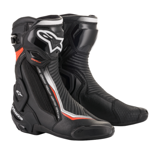 SMX PLUS V2 BOOTS - BLACK WHITE RED FLUO - 1231 - F