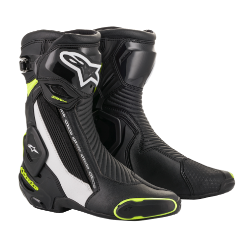 SMX PLUS V2 BOOTS - BLACK WHITE YELLOW FLUO - 125 - F