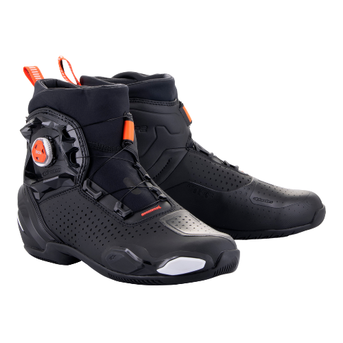 SP-2 RIDING SHOE - BLACK WHITE RED FLUO - 1231 - F