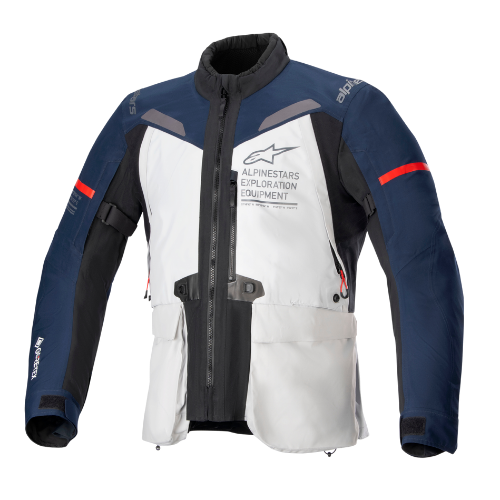 ST-7 L GORETEX JACKET - ICE GRAY DARK BLUE BLACK - 9174 - F