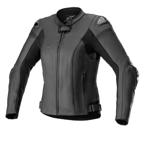 STELLA MISSILE V2 LEATHER JACKET - BLACK - 1100 - F