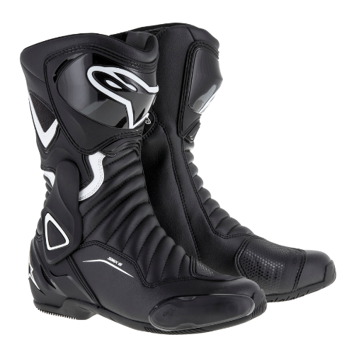 STELLA SMX-6 V2 BOOTS - BLACK WHITE - 12 - F