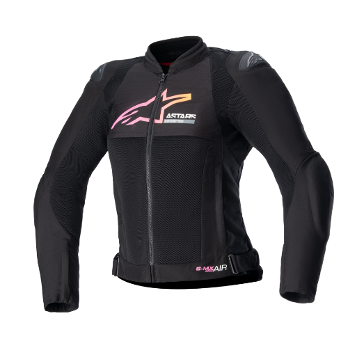 STELLA SMX AIR JACKET - BLACK YELLOW PINK - 1439 - F