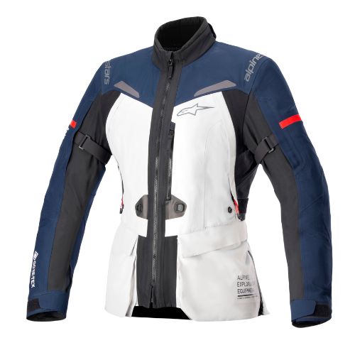 STELLA ST-7 2L GORETEX JACKET - ICE GRAY DARK BLUE BLACK - 9174 - F