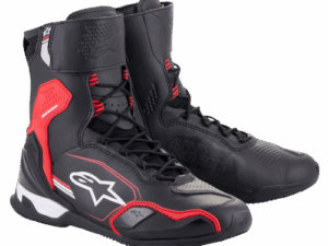 SUPERFASTER SHOE - BLACK WHITE BRIGHT RED - 1342