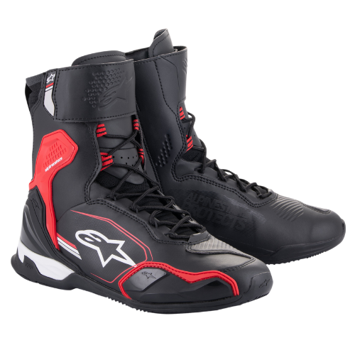 SUPERFASTER SHOE - BLACK WHITE BRIGHT RED - 1342 - F