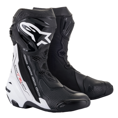 SUPERTECH R BOOTS -BLACK WHITE - 12 - C