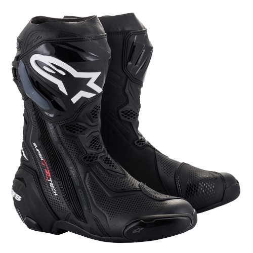 SUPERTECH R VENTED BOOTS - BLACK - 10 - F