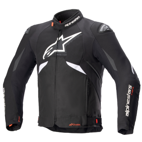 T-GP R V3 DRYSTAR JACKET - BLACK WHITE - 12 - F
