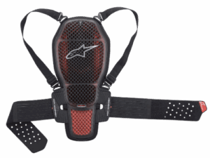 NUCLEON KR-1 CELL BACK PROTTECTOR - TRANSPARENT SMOKE BLACK RED - 013