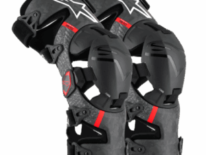 SUPERTECH RK 10 PLASMA KNEE PROTECTOR - BLACK RED - 13