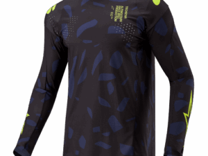 TECHSTAR RANTERA JERSEY - BLACK NAVY YELLOW FLUO - 1551