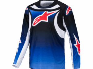 YOUTH RACER WURX JERSEY - BLACK BLUE - 713