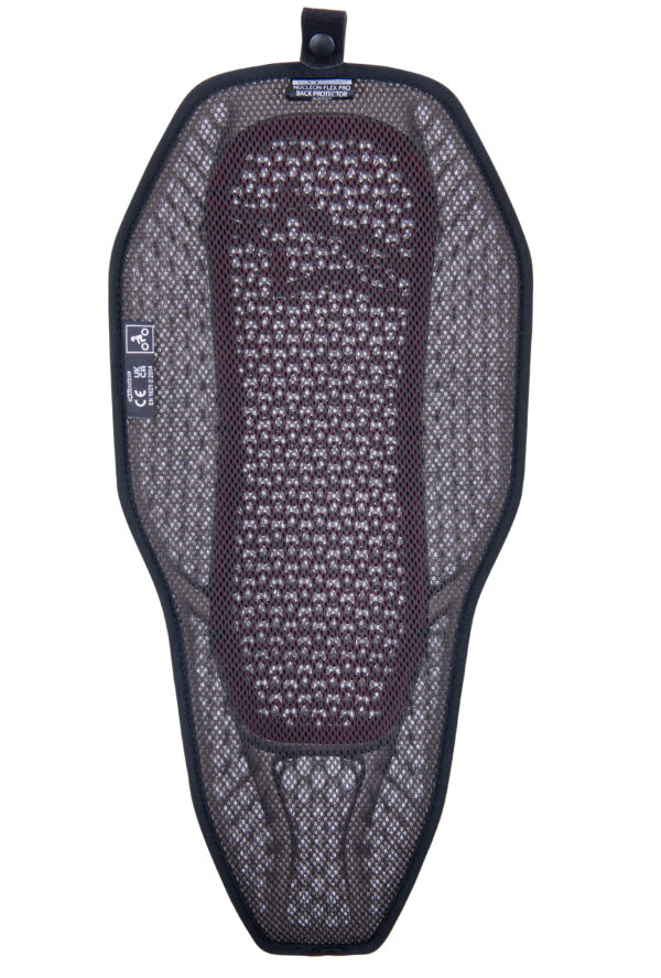 NUCLEON FLEX PROi FULL BACK PROTECTION - TRANSPARENT SMOKE RED-003-I